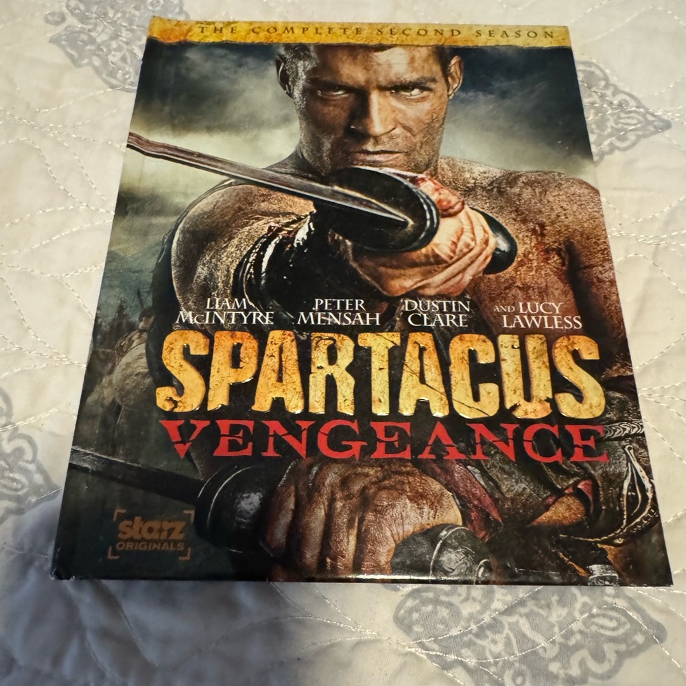 Spartacus, blood and sand DVD series